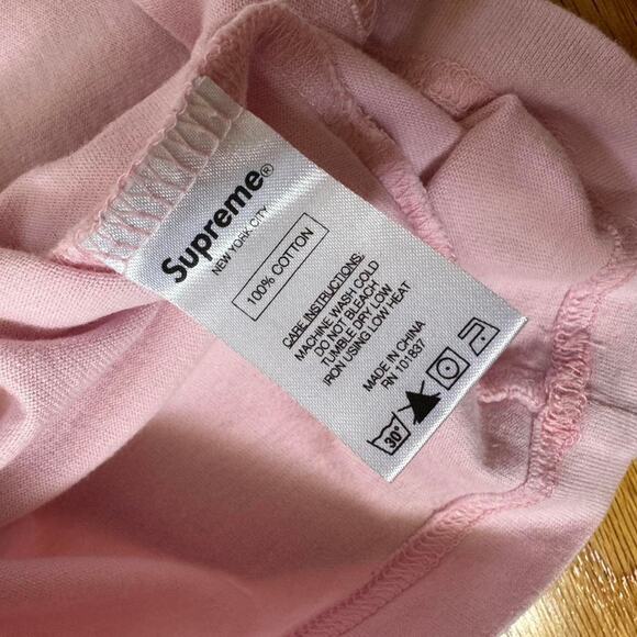 Supreme Small Box Logo Tee in Pink size XL - Picture 7 of 7